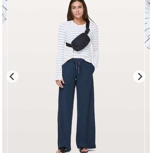 Lululemon On The Fly Wide Leg Pants